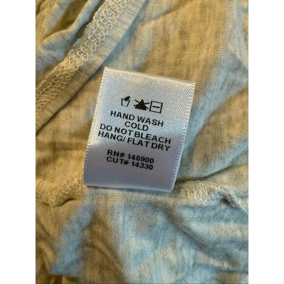 Clyde & Baxter grey front tie t-shirt- size M - Picture 6 of 7